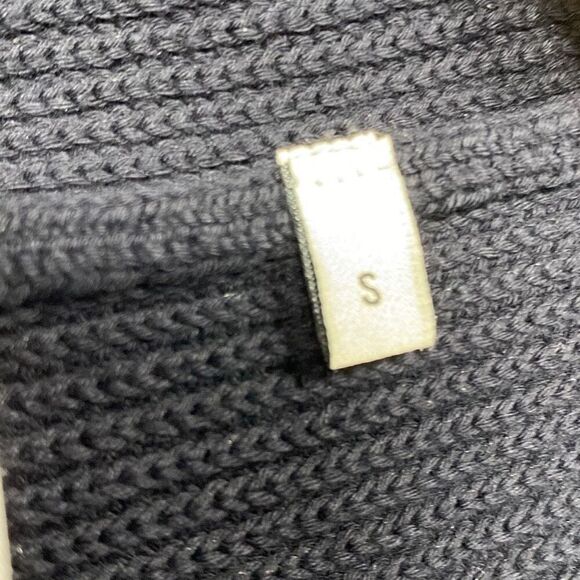 Gucci Blue Lurex Detail Contrast Trim Knit Cardigan Size Small - Picture 10 of 13